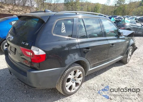 2005 BMW X3 3.0I from USA, damaged, VIN WBXPA93415WD21389